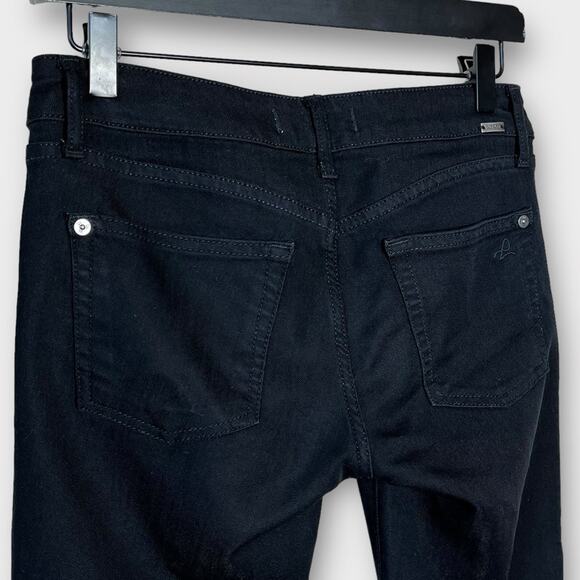 DL1961 Women's Florence Instasculpt Black Mid-Rise Skinny Fit Jeans Size 26 - Picture 5 of 8